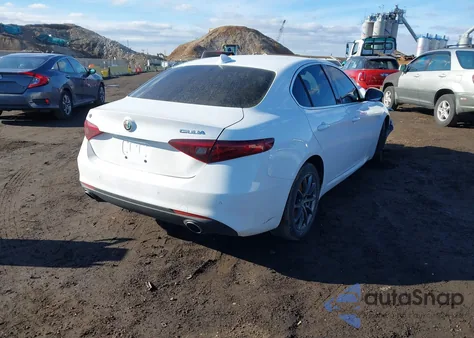 2017 Alfa Romeo Giulia Awd from USA, damaged, VIN ZARFAEDN0H7550110